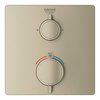 Grohe Dual Function 2-Handle Thermostatic Valve Trim, Gray 24111A00